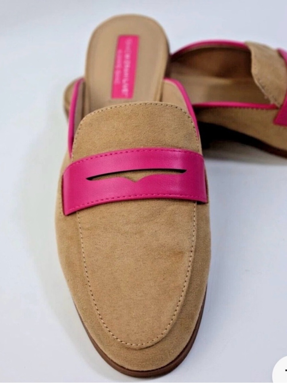 Isaac Mizrahi Live! Always Isaac Faux Suede Mules